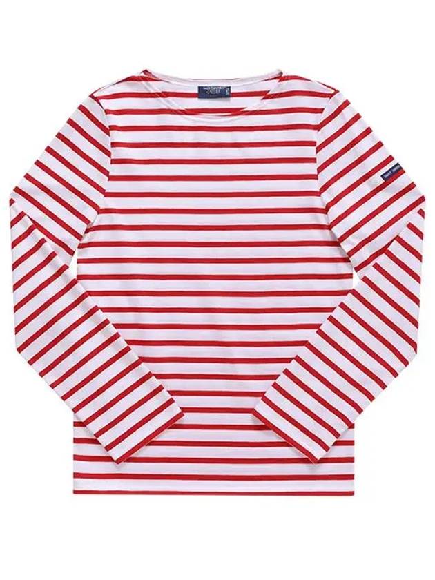 9858 NEIGE TULIPE Minquire modern striped long sleeve t shirt - SAINT JAMES - BALAAN 4