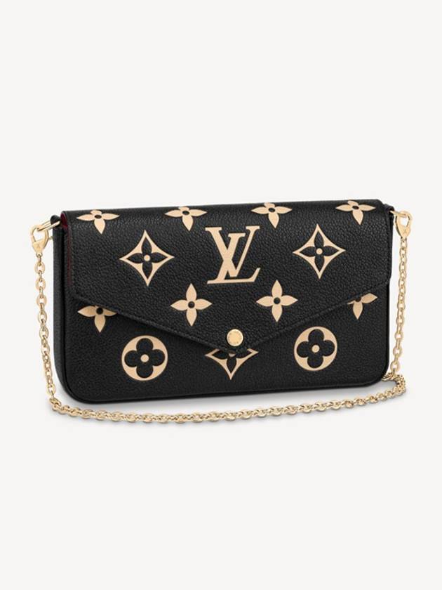 Felicie Pochette Monogram Shoulder Bag Black - LOUIS VUITTON - BALAAN 2