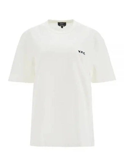 Boxy Petit VPC Short Sleeve T-Shirt White - A.P.C. - BALAAN 2