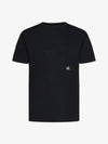 Small Logo Pocket Cotton Short Sleeve T-Shirt Black - CP COMPANY - BALAAN 3