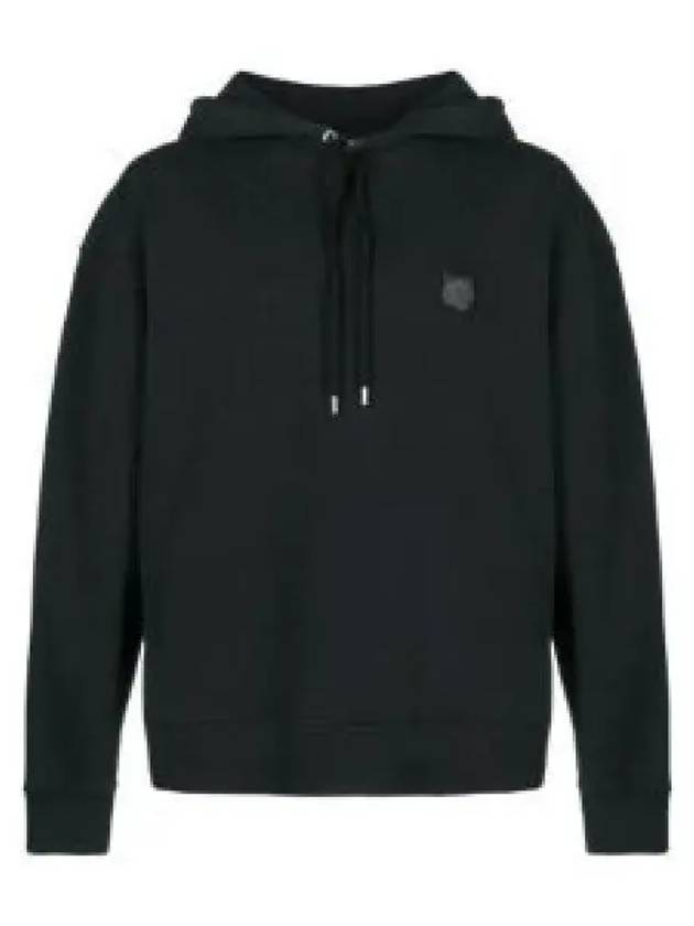 Bold Fox Head Patch Oversize Hoodie Black - MAISON KITSUNE - BALAAN 2