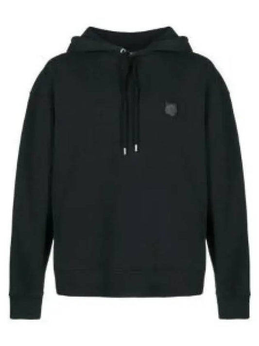 Bold Fox Head Patch Oversize Hoodie Black - MAISON KITSUNE - BALAAN 2