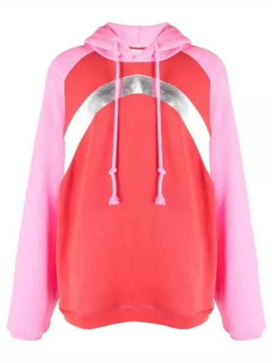 Rainbow Hoodie Knit Pink 07T033 Hooded Sweatshirt - ERL - BALAAN 1