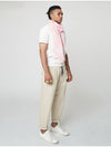 One Tuck Baggy Pants Light Beige - ATHPLATFORM - BALAAN 4