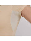 Golf Wear See-through Neckline Short Sleeve T-Shirt Apricot - J JANE - BALAAN 6