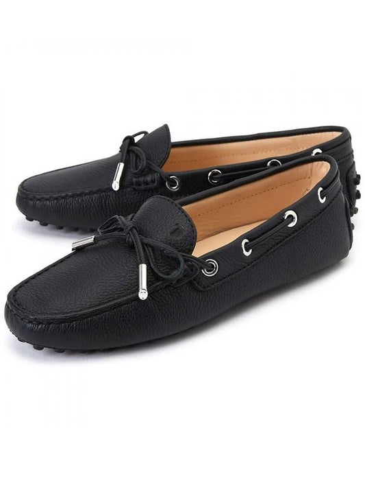 Women's Gommino Driving Shoes Black - TOD'S - BALAAN 2