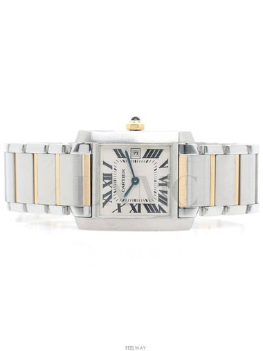 Classic Tank Francaise Combi Small Women s Watch 2465 - CARTIER - BALAAN 1