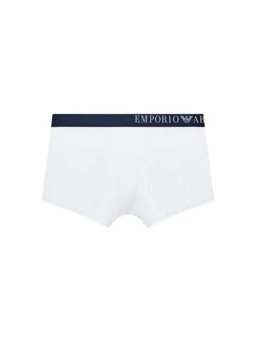 UNDERWEAR Men s Side Logo Banding Rayon Drawn White 270459 - EMPORIO ARMANI - BALAAN 1