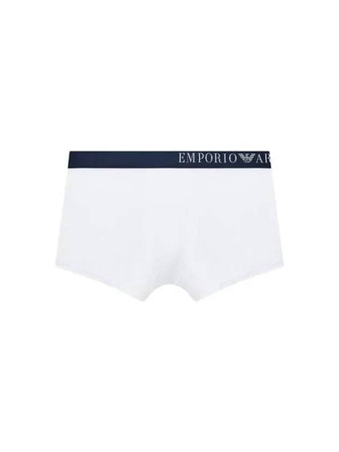 UNDERWEAR Men s Side Logo Banding Rayon Drawn White 270459 - EMPORIO ARMANI - BALAAN 1