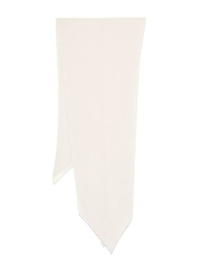 Basic Pleats Scarf Beige - ISSEY MIYAKE - BALAAN 2