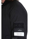 Ghost Piece Stretch Wool Nylon Bomber Jacket Black - STONE ISLAND - BALAAN 11