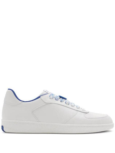 Leather Terrace Low-Top Sneakers White - BURBERRY - BALAAN 1