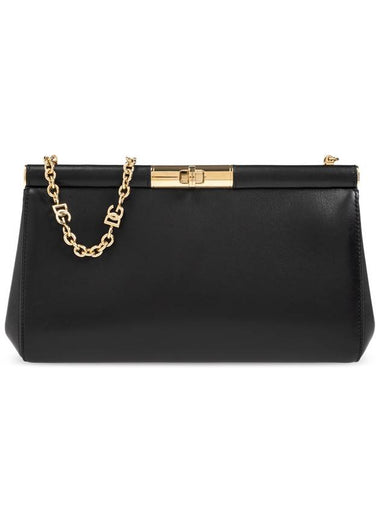 Dolce & Gabbana Shoulder Bag Marlene Medium, Women's, Black - DOLCE&GABBANA - BALAAN 1