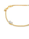 Opyum Heart Chain Bracelet Gold - SAINT LAURENT - BALAAN 4