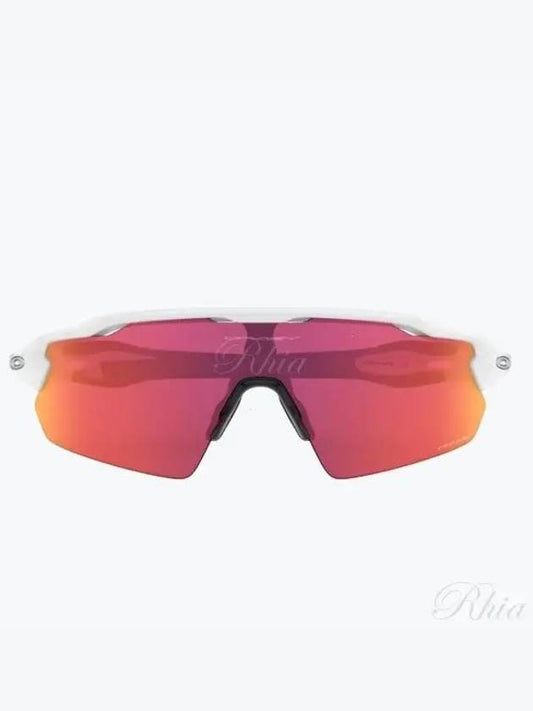 Radar EV Peach Polished White Prism Baseball Outfield OO9211 04 OO9211 0438 - OAKLEY - BALAAN 1