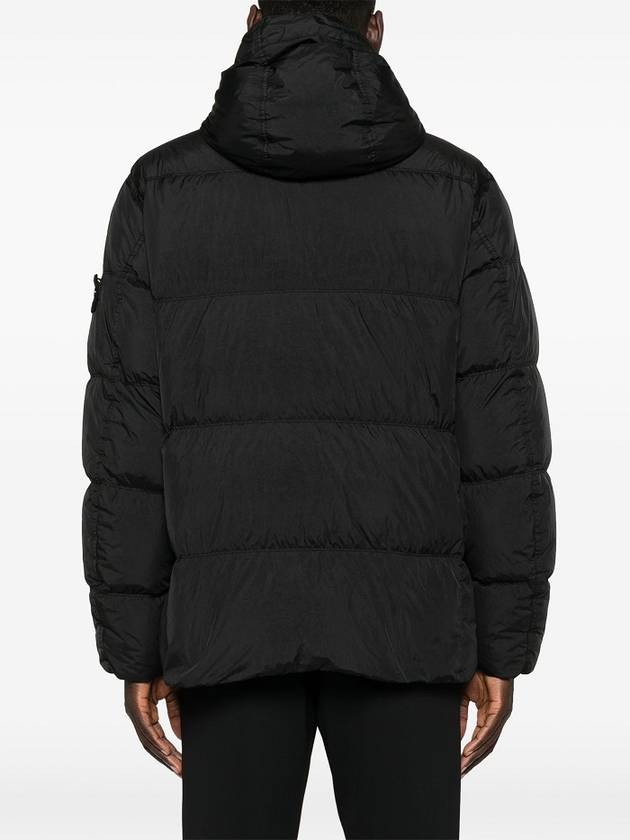 Crinkle Reps Re-Nylon Down Padding Black - STONE ISLAND - BALAAN 4