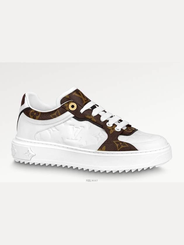 Time Out Trainer Low Top Sneakers White - LOUIS VUITTON - BALAAN 2