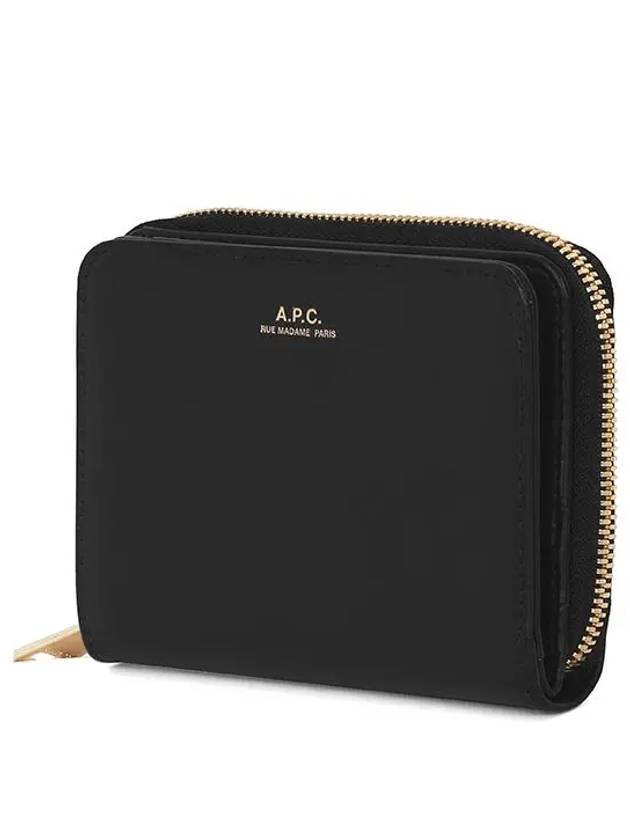 Emmanuel Compact Half Wallet Black - A.P.C. - BALAAN 5