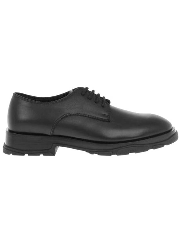 Men's Tread Lace-Up Derby Shoes Black - ALEXANDER MCQUEEN - BALAAN.