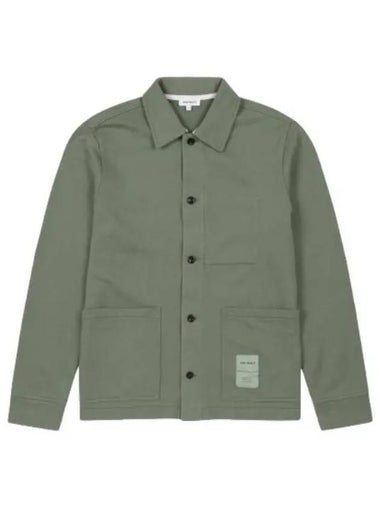 Yon Tab Series Overshirt Dry Sage Green N2013498061 Shirt - NORSE PROJECTS - BALAAN 1