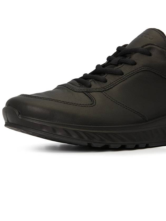 Men's Exostride Low Top Sneakers Black - ECCO - BALAAN 9