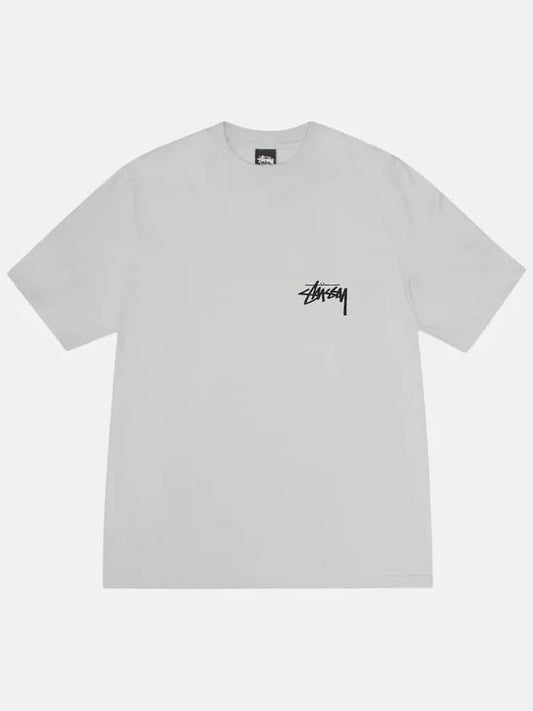 Cherry 8 Ball Short Sleeve T Shirt Fog Light Gray 1905066 - STUSSY - BALAAN 2