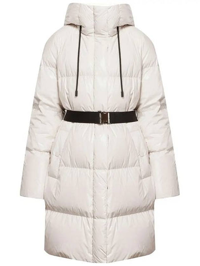 KEY Belted Hood Padding Ivory 2354960733 004 - MAX MARA - BALAAN 2