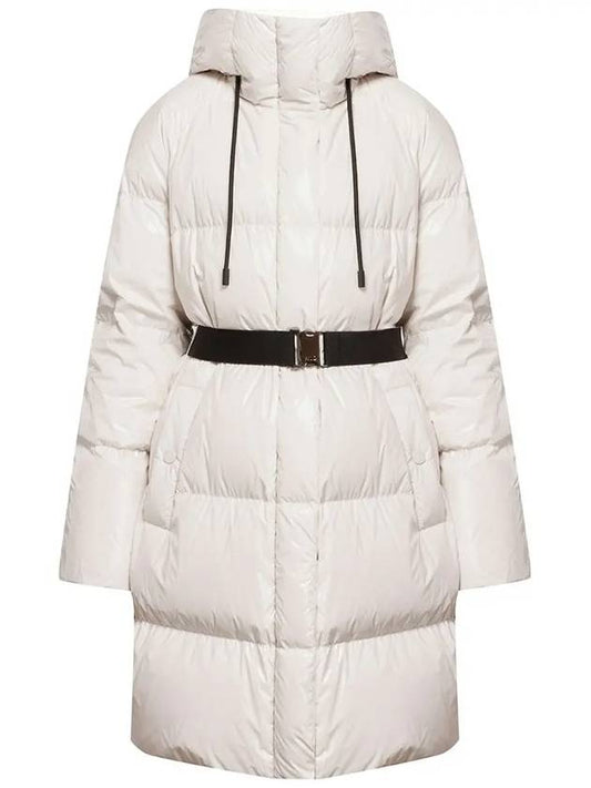 KEY Belted Hood Padding Ivory 2354960733 004 - MAX MARA - BALAAN 2