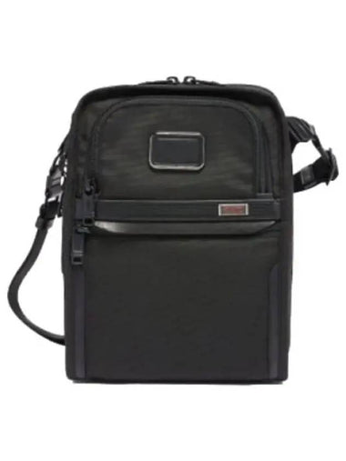 Alpha Travel Organizer Tote Cross Bag Black - TUMI - BALAAN 1