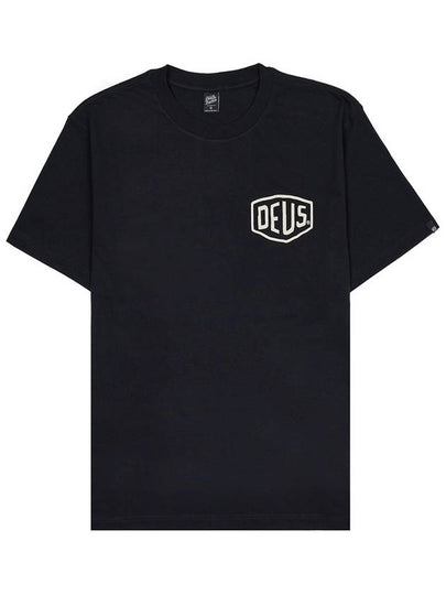 Men s Parrilla Short Sleeve T Shirt DMP241438A BLACK - DEUS EX MACHINA - BALAAN 2