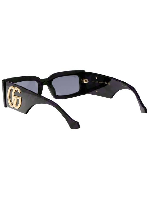 logo decorated rectangular frame sunglasses GG1425S - GUCCI - BALAAN 5