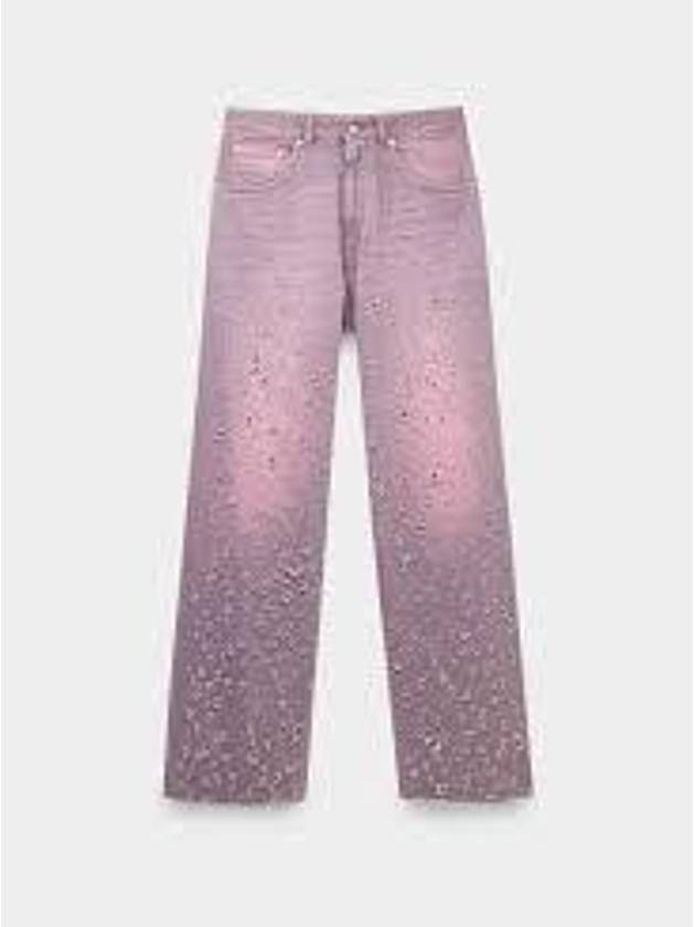 Distressed Effect Straight Jeans Pink - MAISON MARGIELA - BALAAN 2