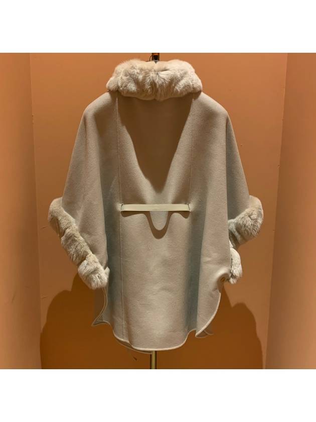 Loro Piana Salzburg Cashmere Cape Inca Stone - LORO PIANA - BALAAN 5