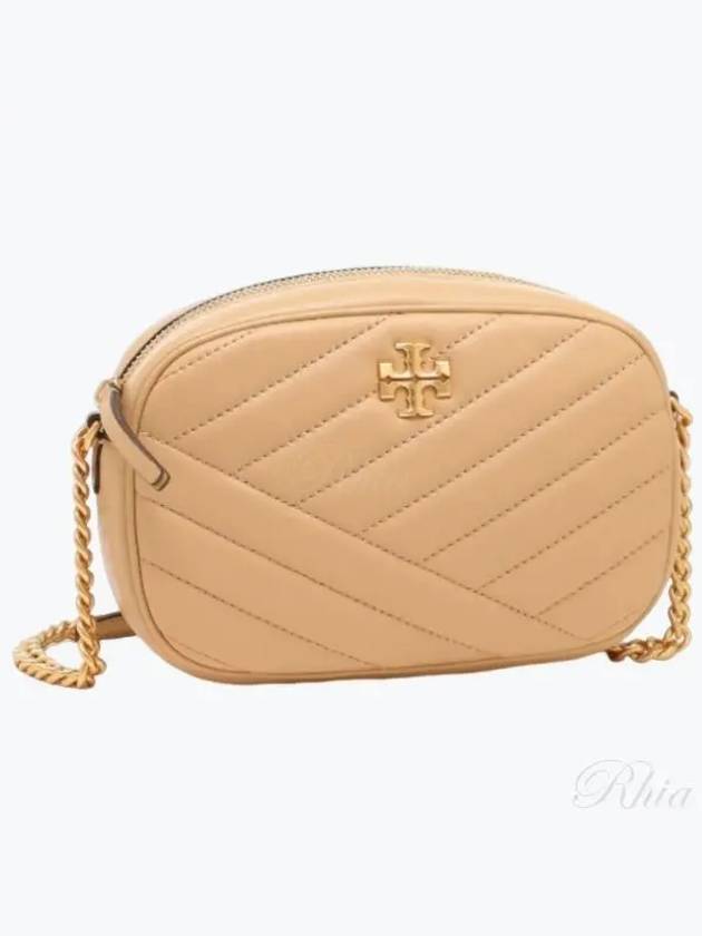 Chevron Kira Small Camera Cross Bag Desert Dune - TORY BURCH - BALAAN 2