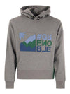 Grenoble Hoodie Grey - MONCLER - BALAAN 1