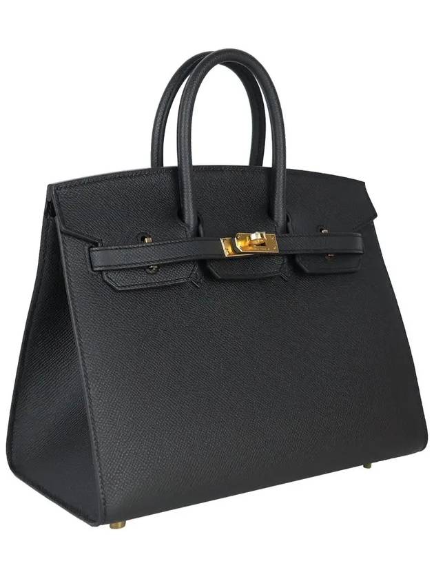 Black Absong Celie Birkin 25 Gold B - HERMES - BALAAN 2