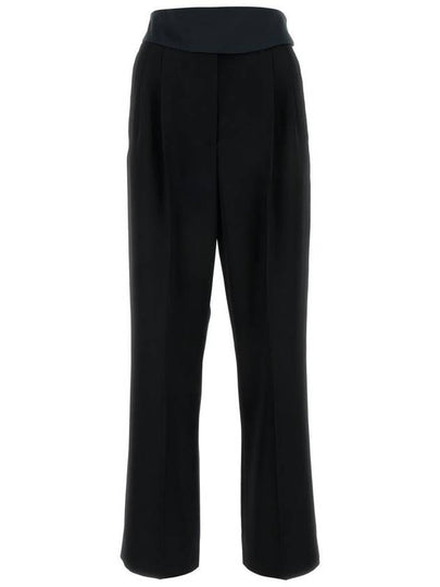 Straight Pants 6401543DU700 1000 Black - STELLA MCCARTNEY - BALAAN 2