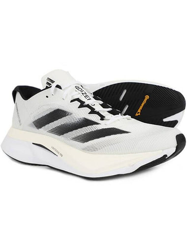 Adizero Boston 12 Low Top Sneakers White - ADIDAS - BALAAN 1