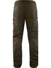 Men's Vidda Pro Ventilated Track Pants Dark Olive - FJALL RAVEN - BALAAN 3