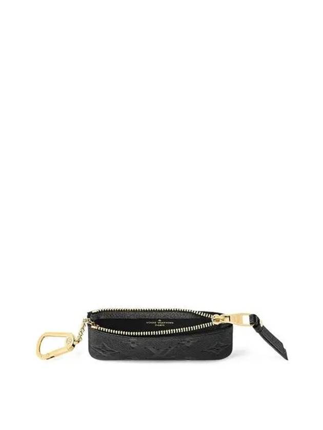 Monogram Empreinte Key Pouch Black - LOUIS VUITTON - BALAAN 5