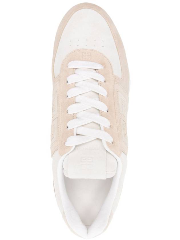 G4 Suede Low Top Sneakers Beige - GIVENCHY - BALAAN 5