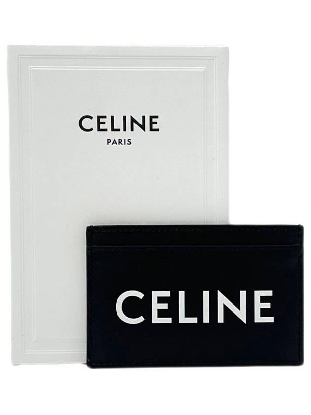 24SS logo printing card wallet 10B70 3DMF 38SI - CELINE - BALAAN 1