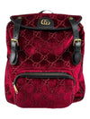 GG Velvet Small Backpack 574942 - GUCCI - BALAAN 1