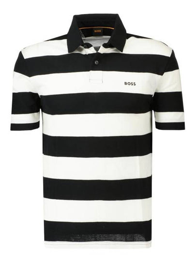 logo print polo shirt 50508327 - HUGO BOSS - BALAAN 2