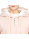 Classic Bunny 2 Zip Up Hoodie White Lining Dusty Rose - MOOSE KNUCKLES - BALAAN 10