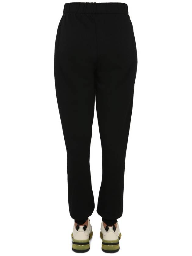 Women's Cotton Zipper Track Pants Black - GIVENCHY - BALAAN 5