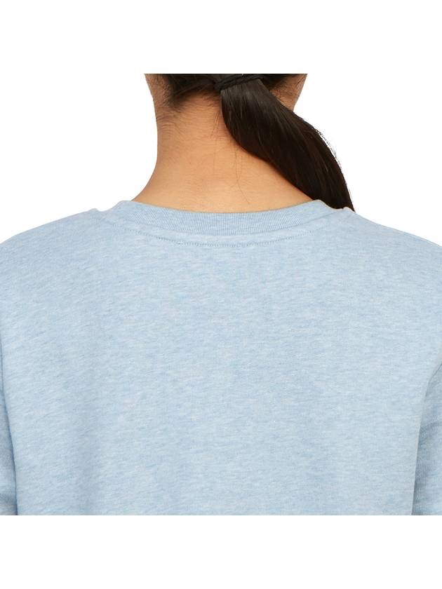 Viva Logo Cotton Sweatshirt Light Blue - A.P.C. - BALAAN 10