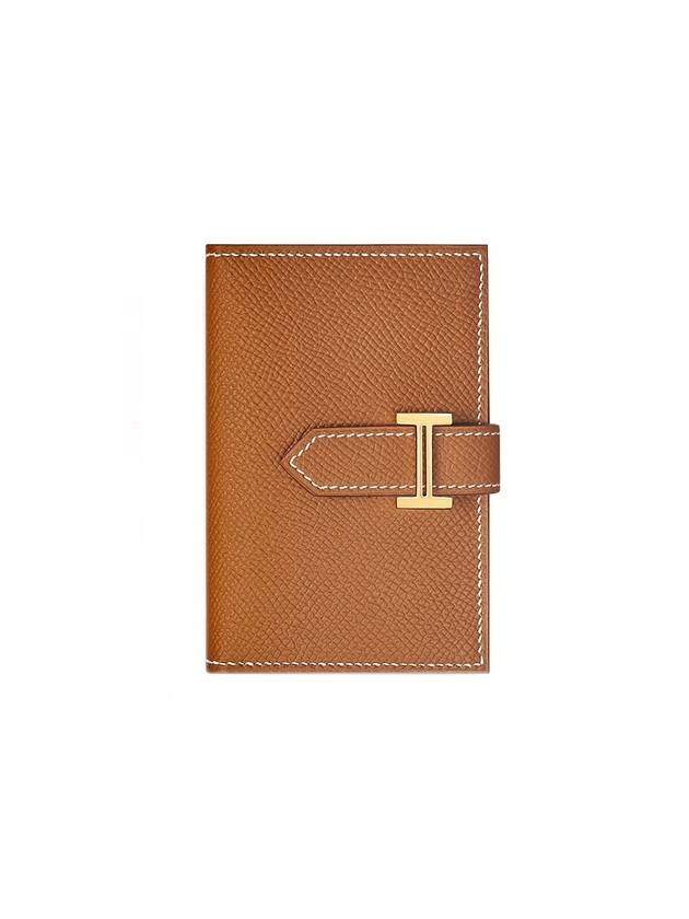 Bearn Card Wallet Brown - HERMES - BALAAN 1