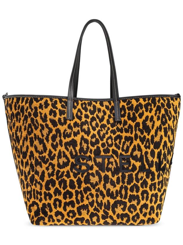 Stella McCartney Animal-print Shopper Bag, Women's, Brown - STELLA MCCARTNEY - BALAAN 1