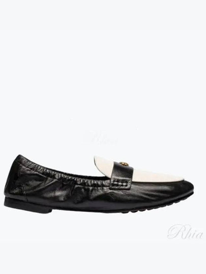 Kira Leather Loafer White - TORY BURCH - BALAAN 2